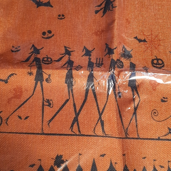 ⚡3/$20⚡Amybria Home Cushion Cover Halloween Pillowcase Witches Bats Pumpkins - Picture 2 of 2